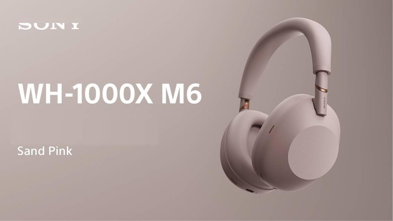 索尼WH - 1000XM6新增“柔沙粉”配色，女性用戶的新寵？