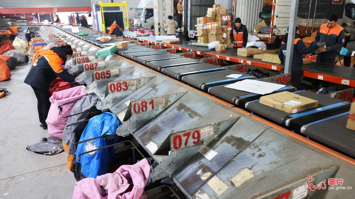 物流快遞“加速度”托穩(wěn)新春“幸福年”