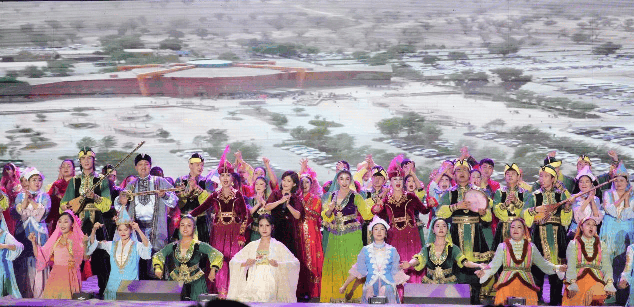 音樂舞蹈詩《夢回羅布淖爾》首演圓滿落幕