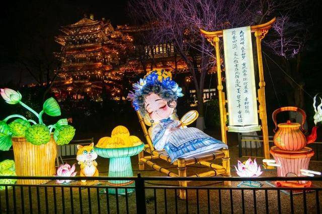 趕緊收藏！天下第一泉迎春花燈會(huì)今夜點(diǎn)亮，「賞燈地圖」首發(fā)，一圖看懂超全點(diǎn)位~