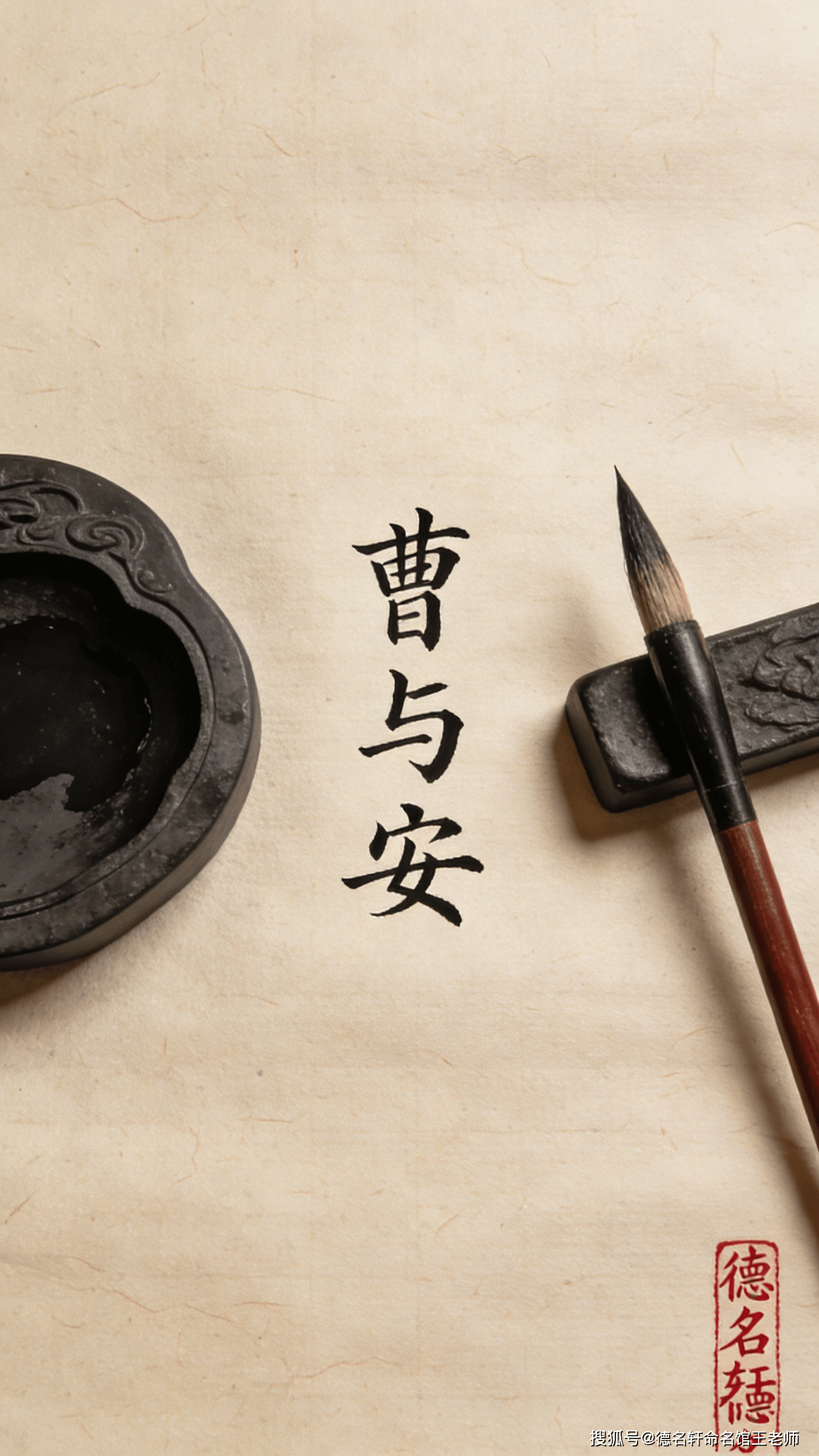 原創(chuàng)寶寶起名案例 曹與安：與世偕安，孟德新解