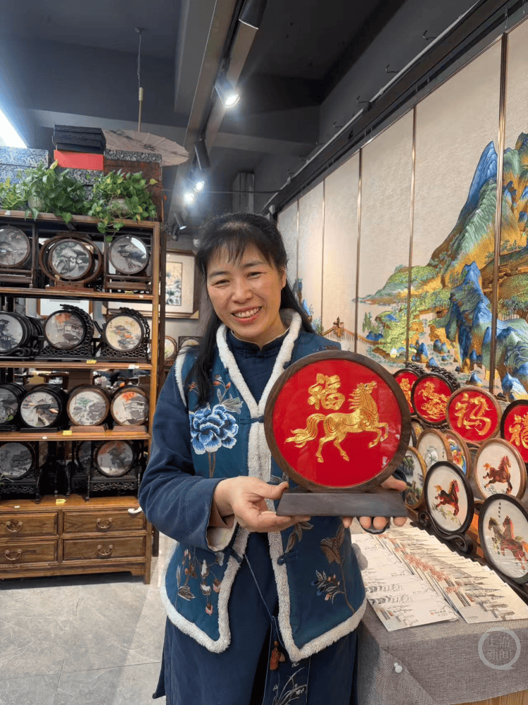 （2月17日8點發(fā)）馬年說馬·亂針繡丨東方刺繡里的馬踏祥云