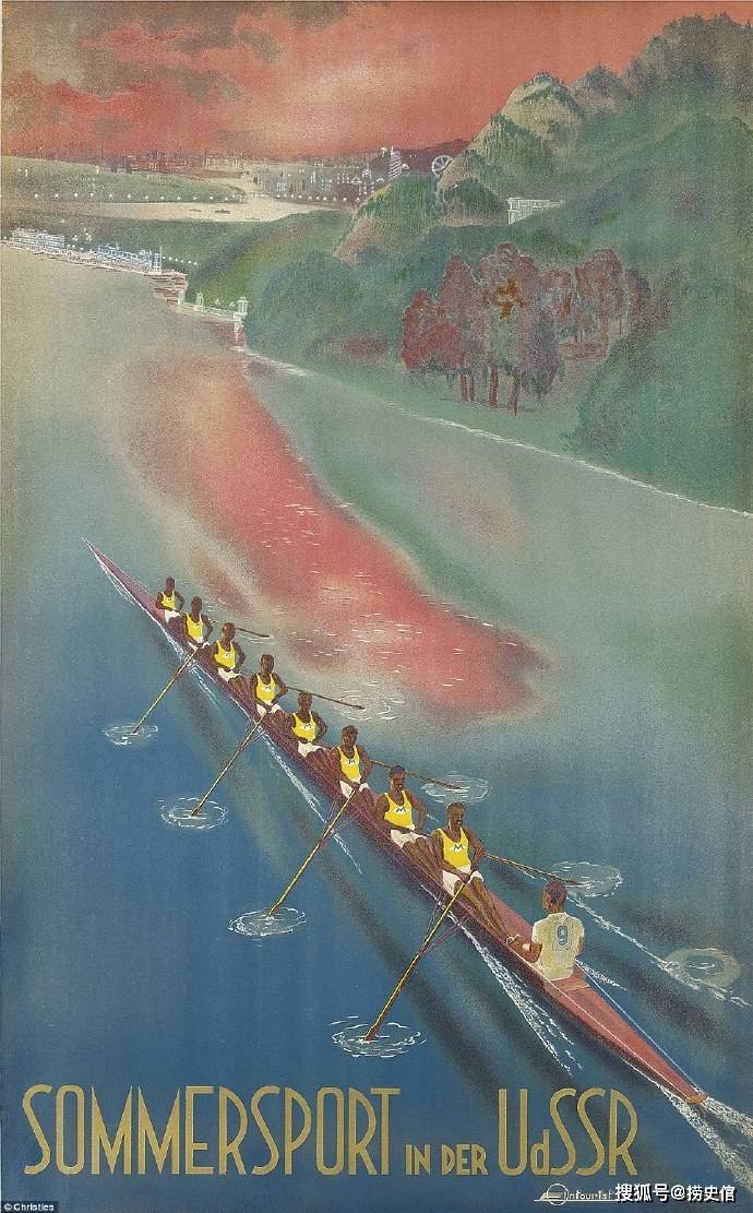 原創(chuàng)老照片：三十年代的蘇聯(lián)旅游廣告，宣傳了哪些城市和旅游勝地？