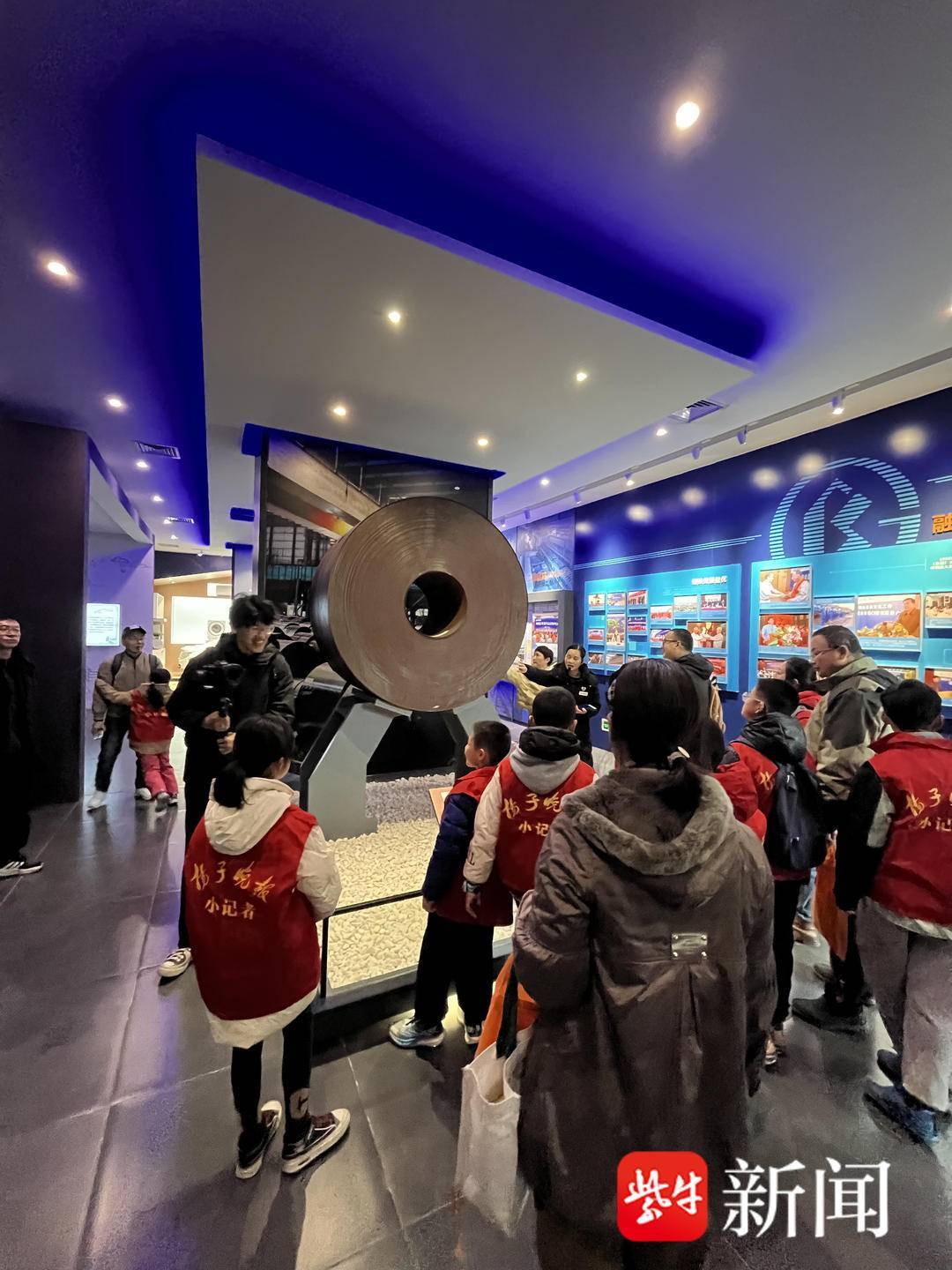 硬核鋼鐵遇上詩意旅游揚(yáng)子小記者采風(fēng)梅鋼工業(yè)文化旅游區(qū)