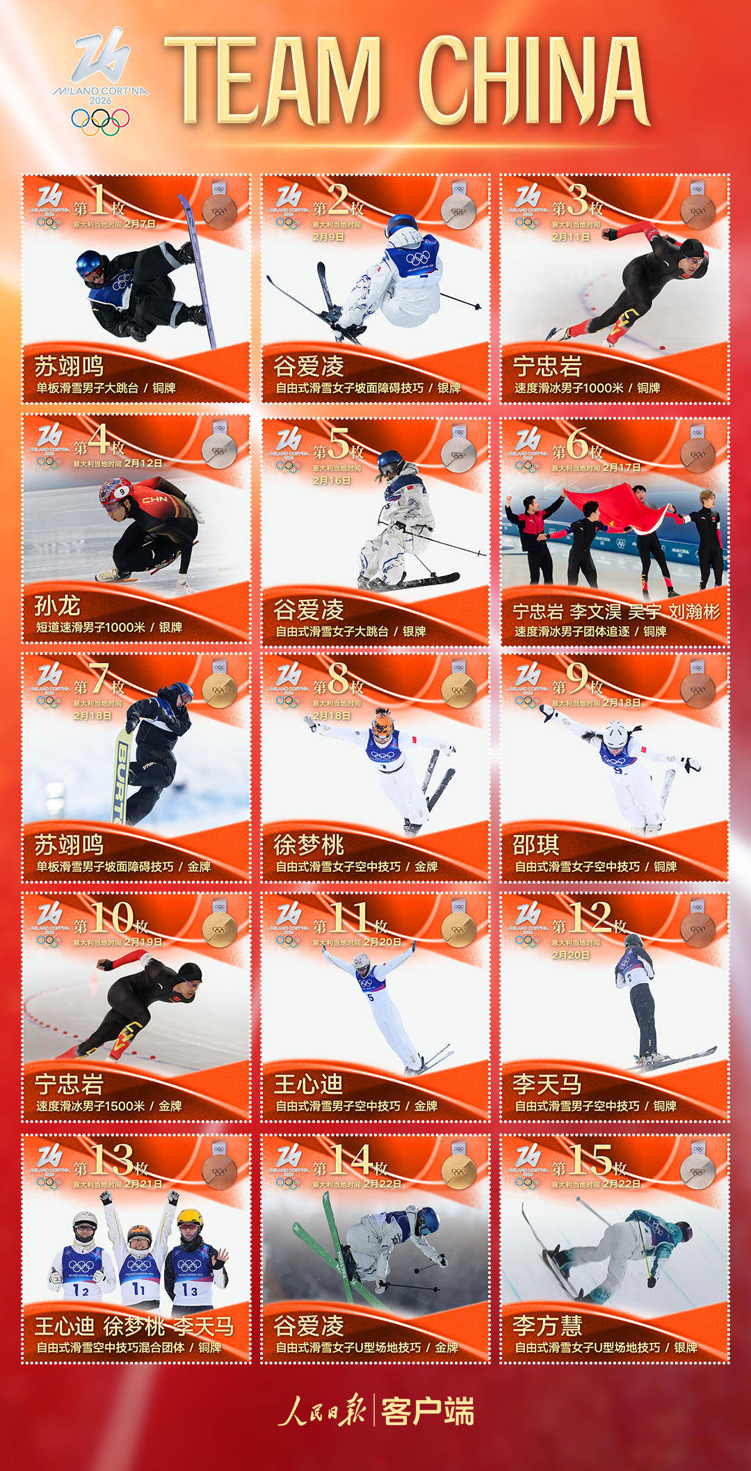 驕傲收藏！Team China 米蘭冬奧會(huì)“紀(jì)念封”來(lái)了