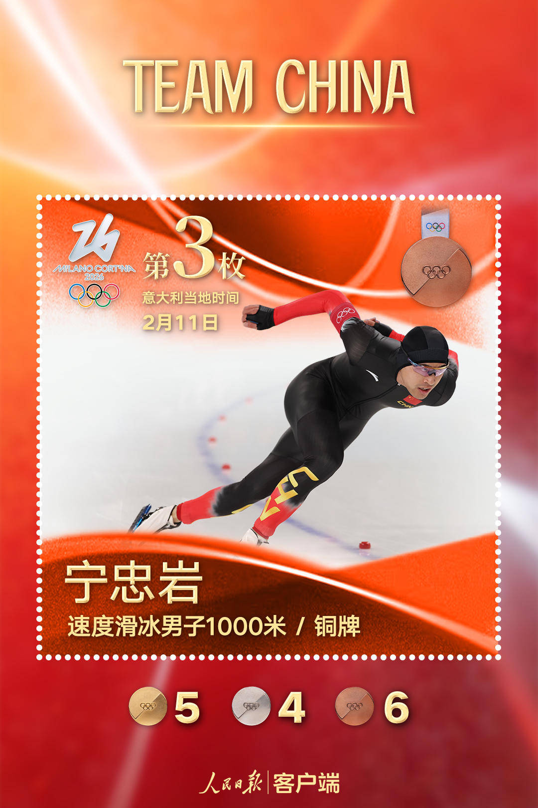 驕傲收藏！Team China 米蘭冬奧會(huì)“紀(jì)念封”來了