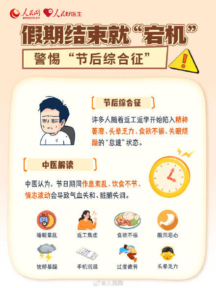 收藏！節(jié)后復(fù)工調(diào)適三步走