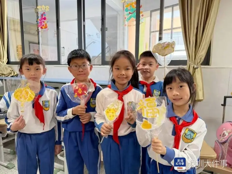 煙火里傳承非遺！這些龍崗小學(xué)生的寒假勞動(dòng)周好有年味