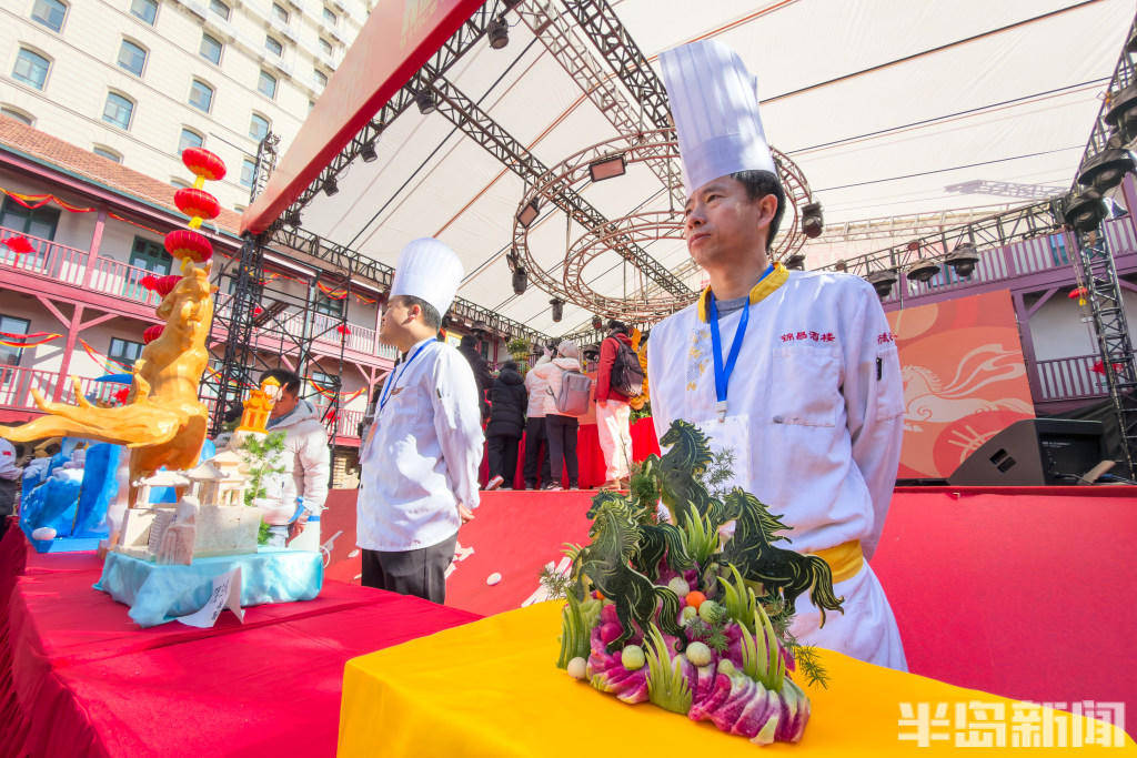 蘿卜雕刻，大開眼界！