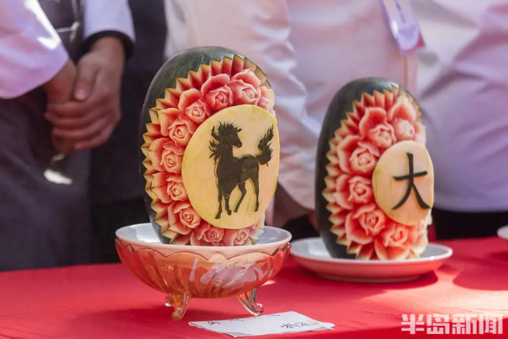 蘿卜雕刻，大開眼界！