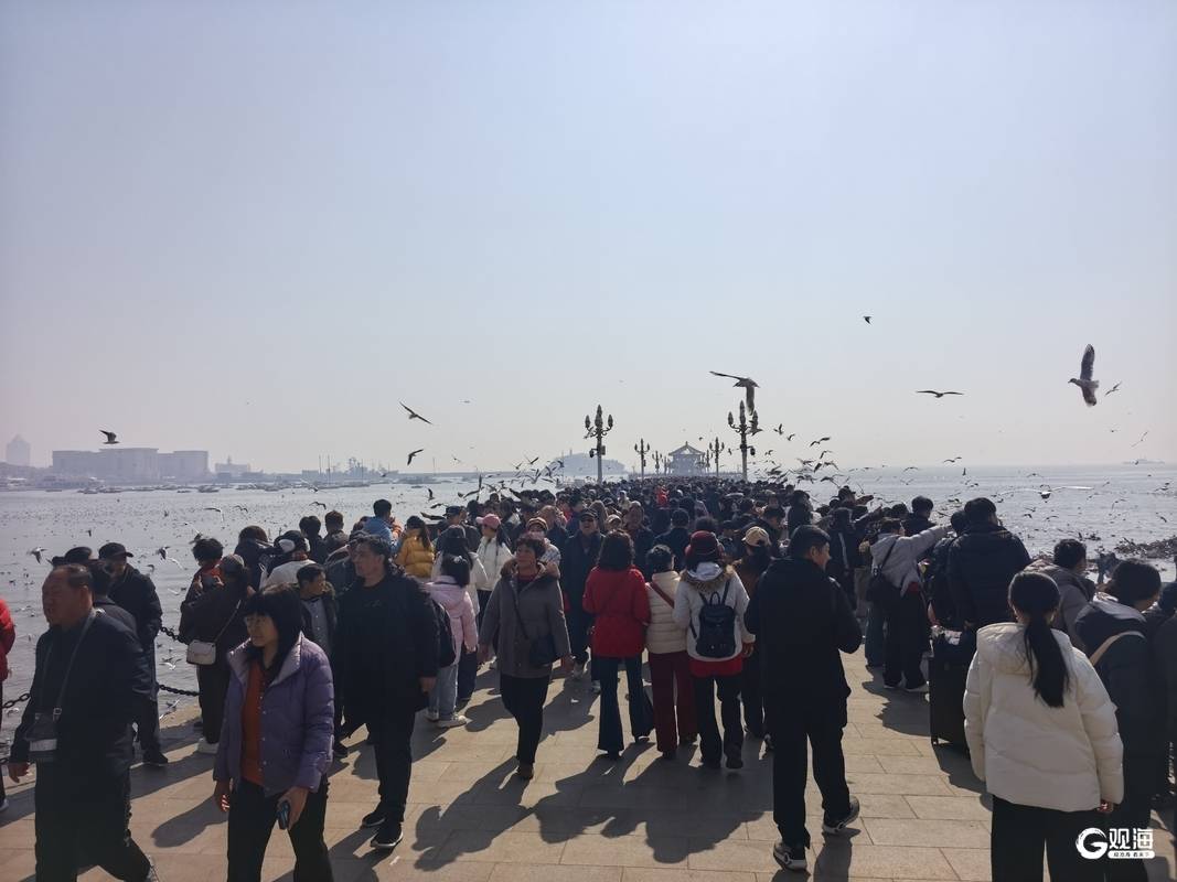 春節(jié)假期過(guò)后，青島老城文化旅游區(qū)依然“人從眾”