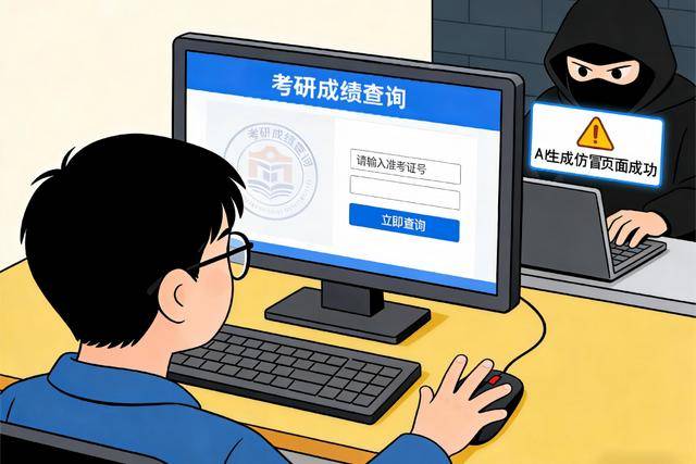 考研查分必看！警惕這四類典型網(wǎng)絡(luò)安全風(fēng)險(xiǎn)