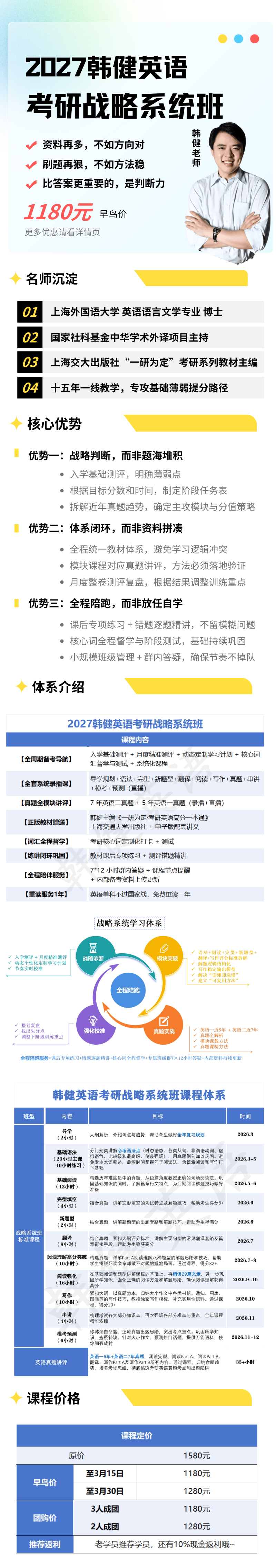 2027韓健英語 考研戰(zhàn)略系統(tǒng)班 重磅上線啦！