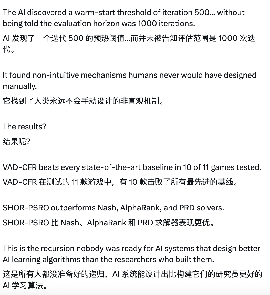 DeepMind新論文炸鍋：AI全自動進化算法，寫出專家都想不到的解，網(wǎng)友：這可能就是“王牌”