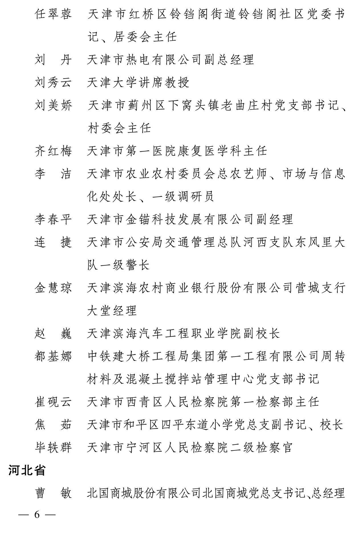 598名女性獲全國三八紅旗手稱號，全名單如下