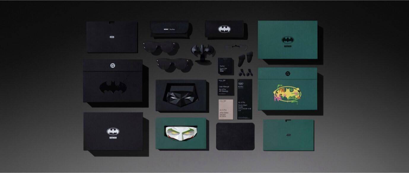 雷鳥MWC 2026推蝙蝠俠限定版Air 4 Pro AR眼鏡！