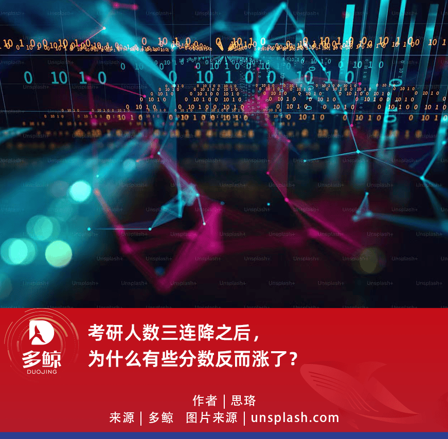 考研人數(shù)三連降之后，為什么有些分?jǐn)?shù)反而漲了？