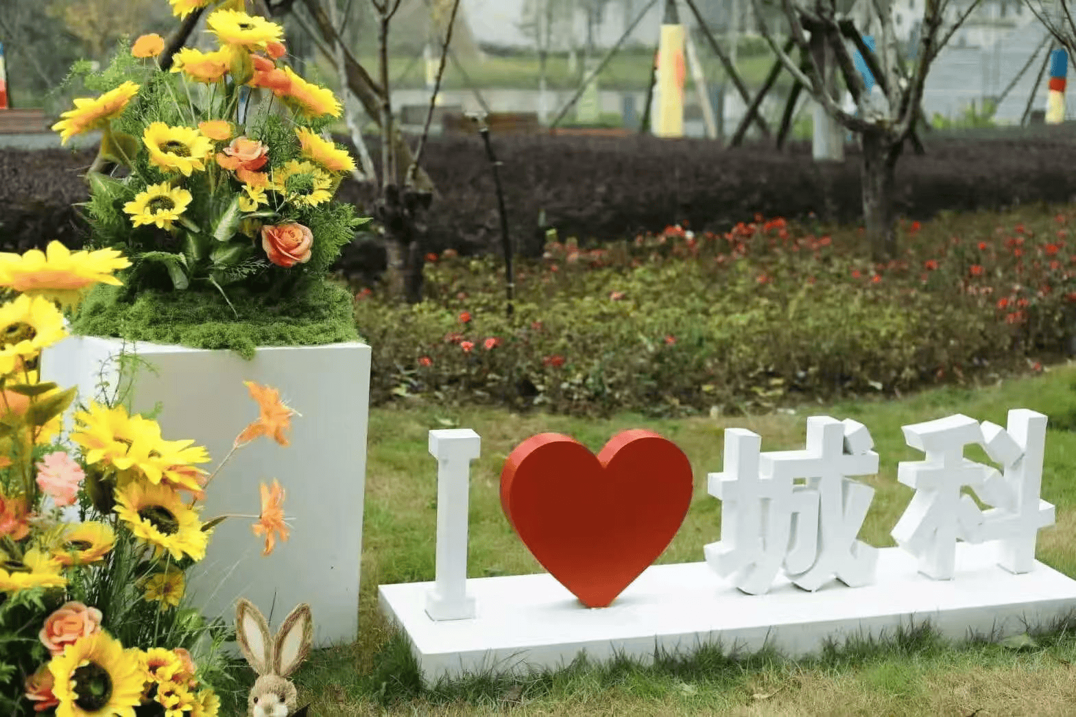 重慶城科大學(xué)校園的澎湃春天