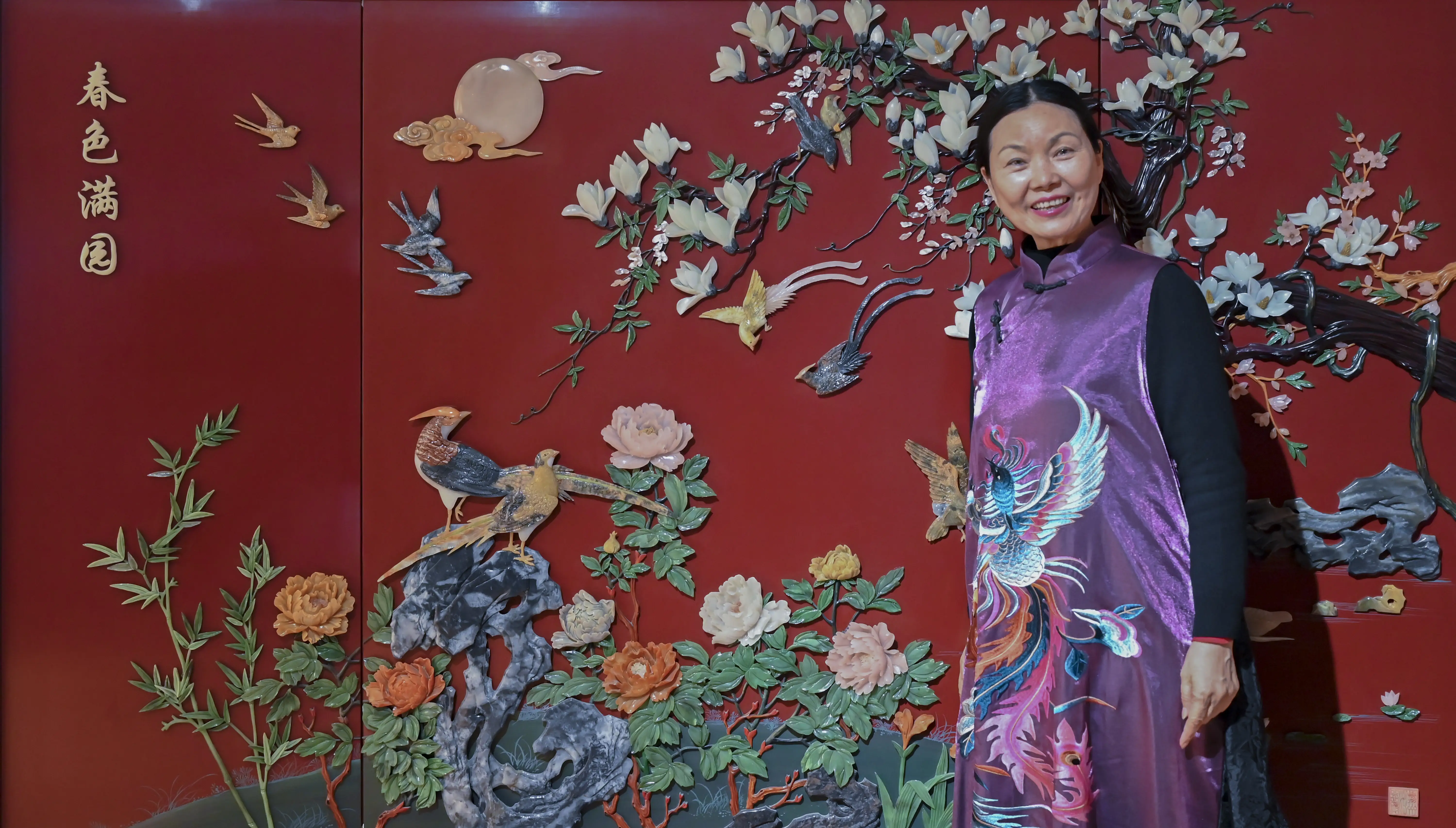 原創(chuàng)[文化揚州]歡天喜地迎馬年！當刺繡華服邂逅非遺與書畫