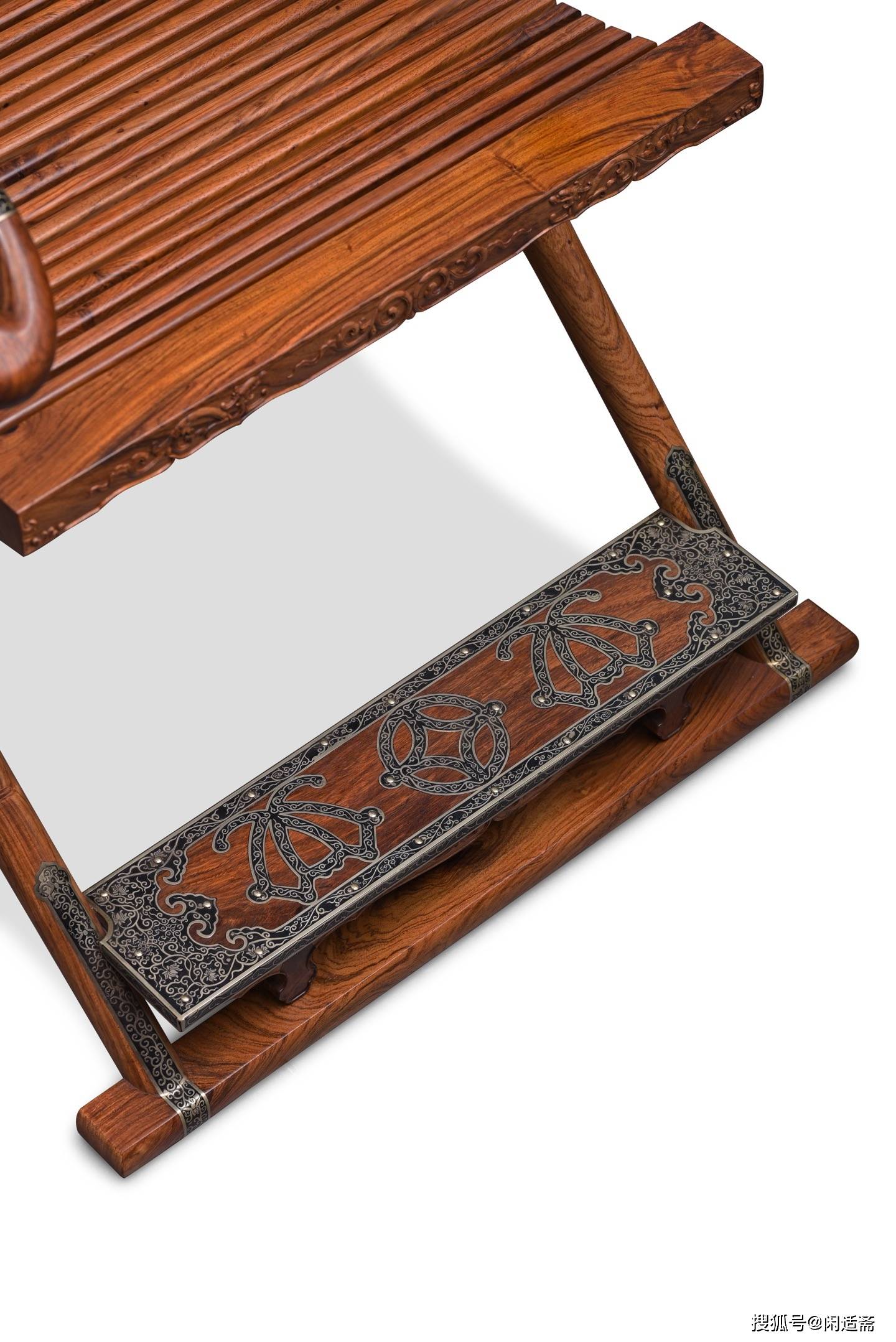 原創(chuàng)匠心造器，收藏珍品，黃花梨麒麟紋交椅