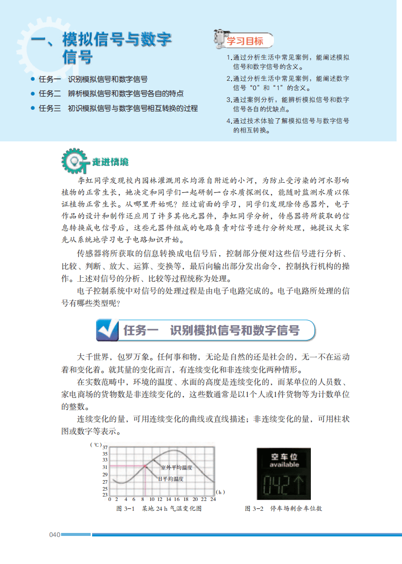 2026蘇教版高中通用技術(shù)選擇性必修1《電子控制技術(shù)》電子課本