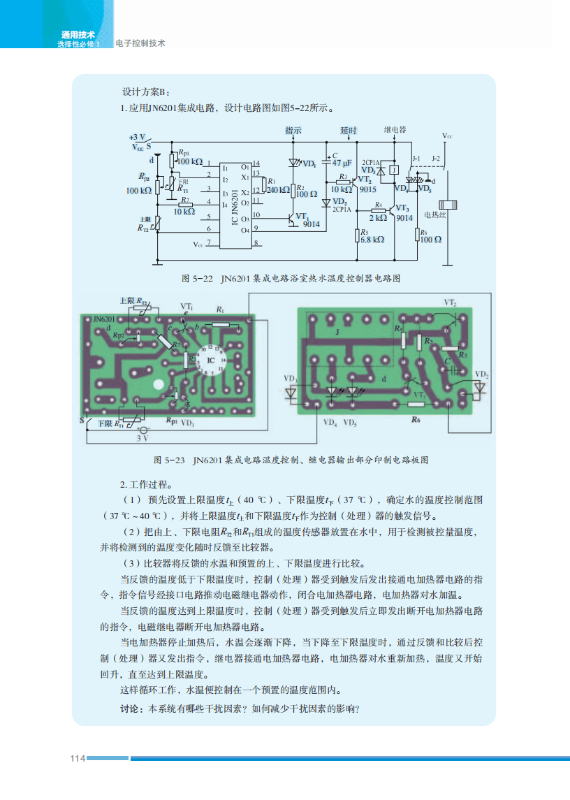 2026蘇教版高中通用技術(shù)選擇性必修1《電子控制技術(shù)》電子課本