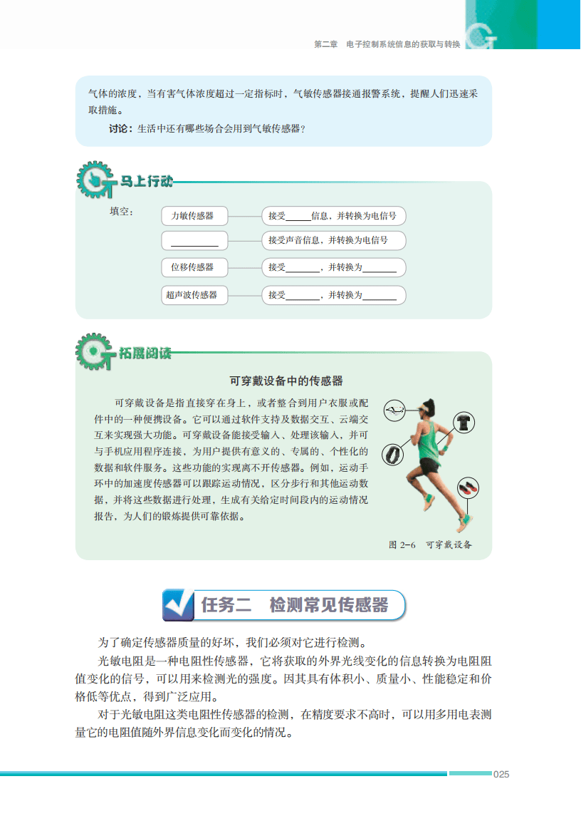 2026蘇教版高中通用技術(shù)選擇性必修1《電子控制技術(shù)》電子課本
