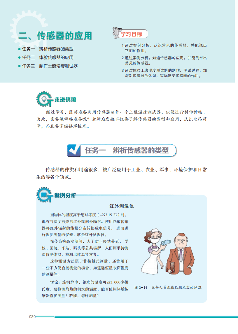 2026蘇教版高中通用技術(shù)選擇性必修1《電子控制技術(shù)》電子課本