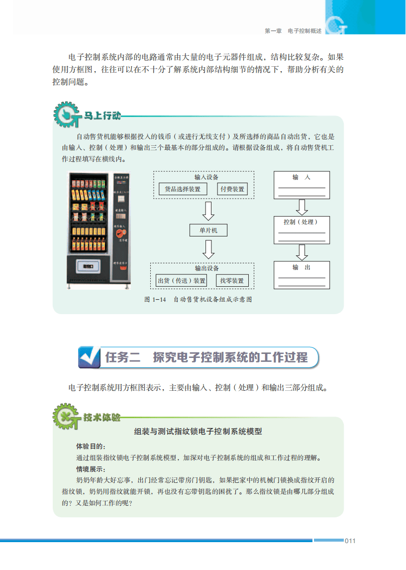 2026蘇教版高中通用技術(shù)選擇性必修1《電子控制技術(shù)》電子課本