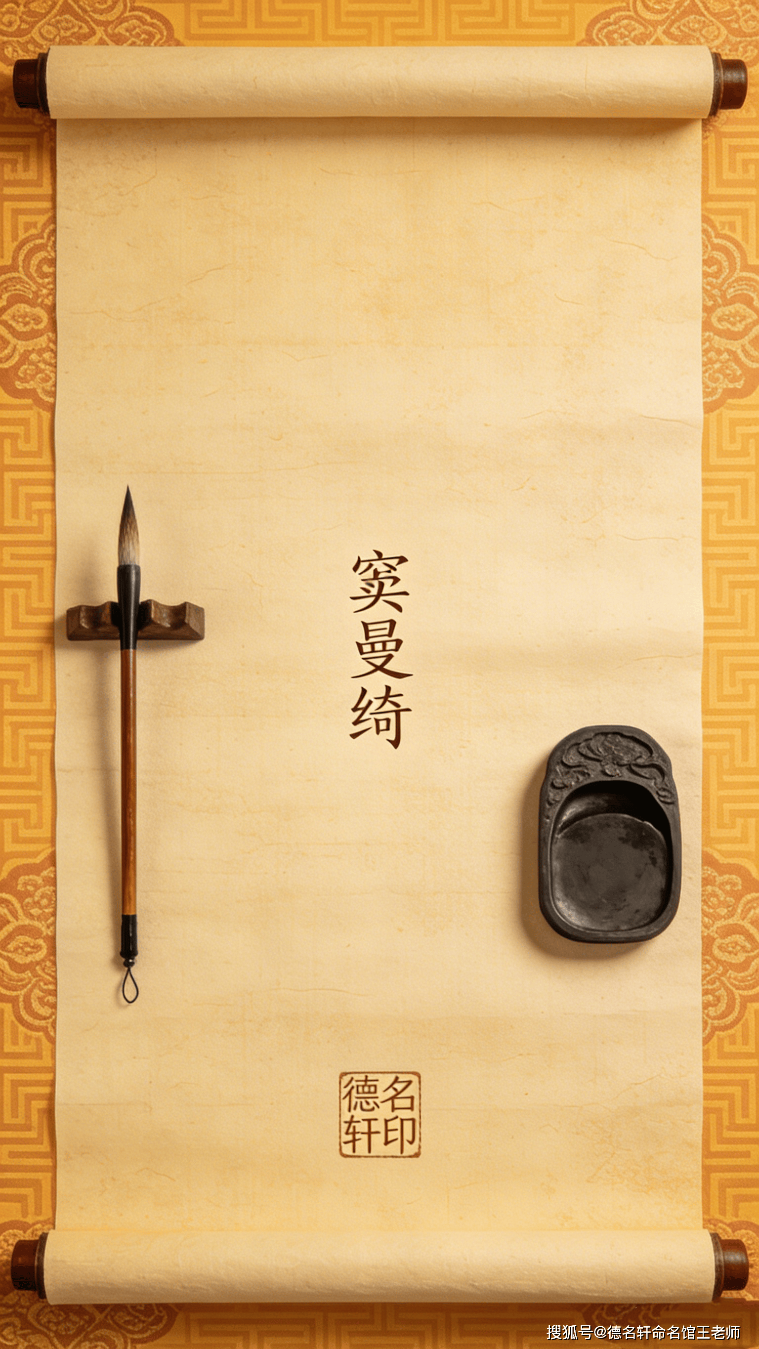 原創(chuàng)寶寶起名案例 竇曼綺：曼舞綺羅，竇門錦繡