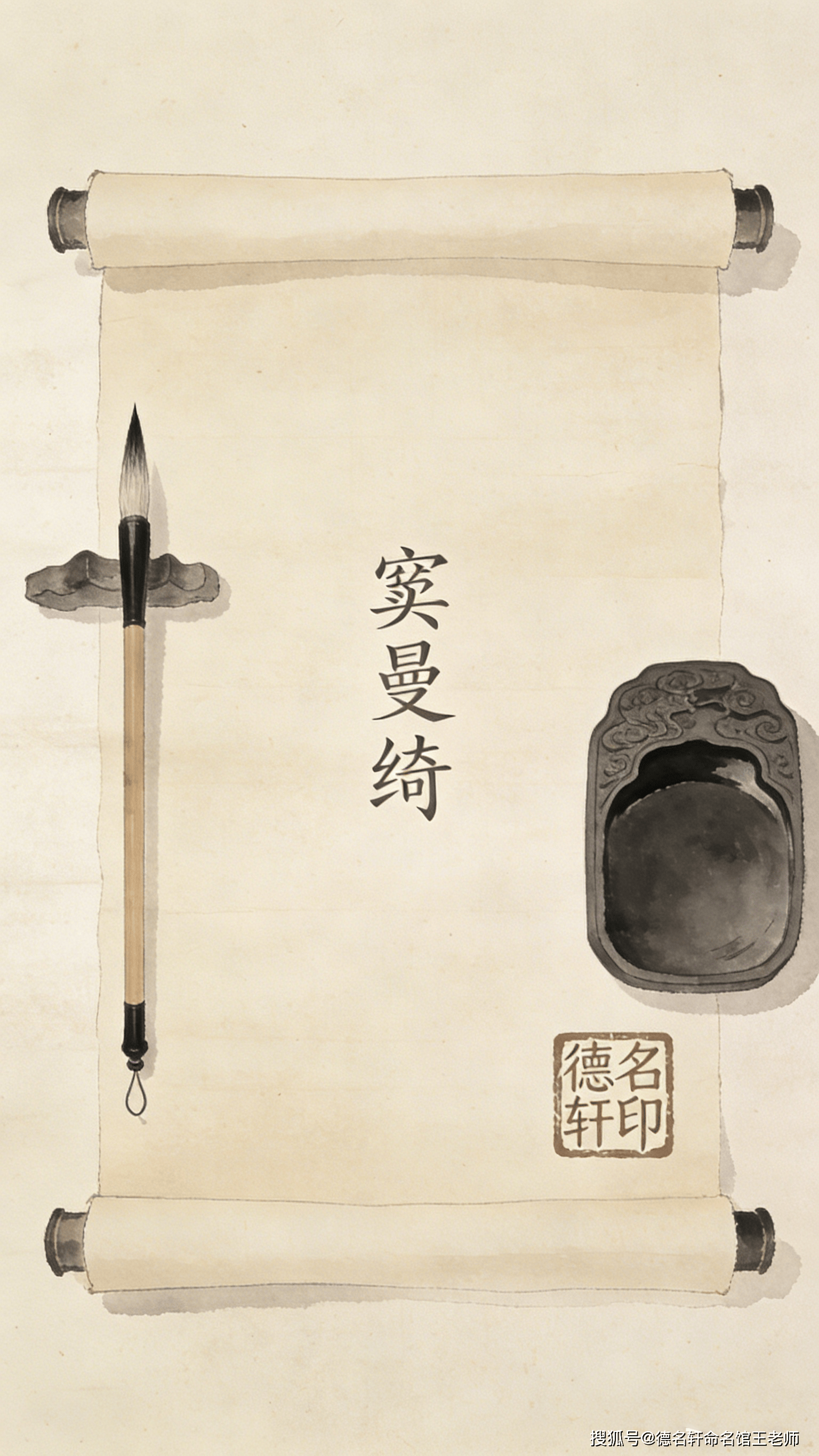 原創(chuàng)寶寶起名案例 竇曼綺：曼舞綺羅，竇門錦繡