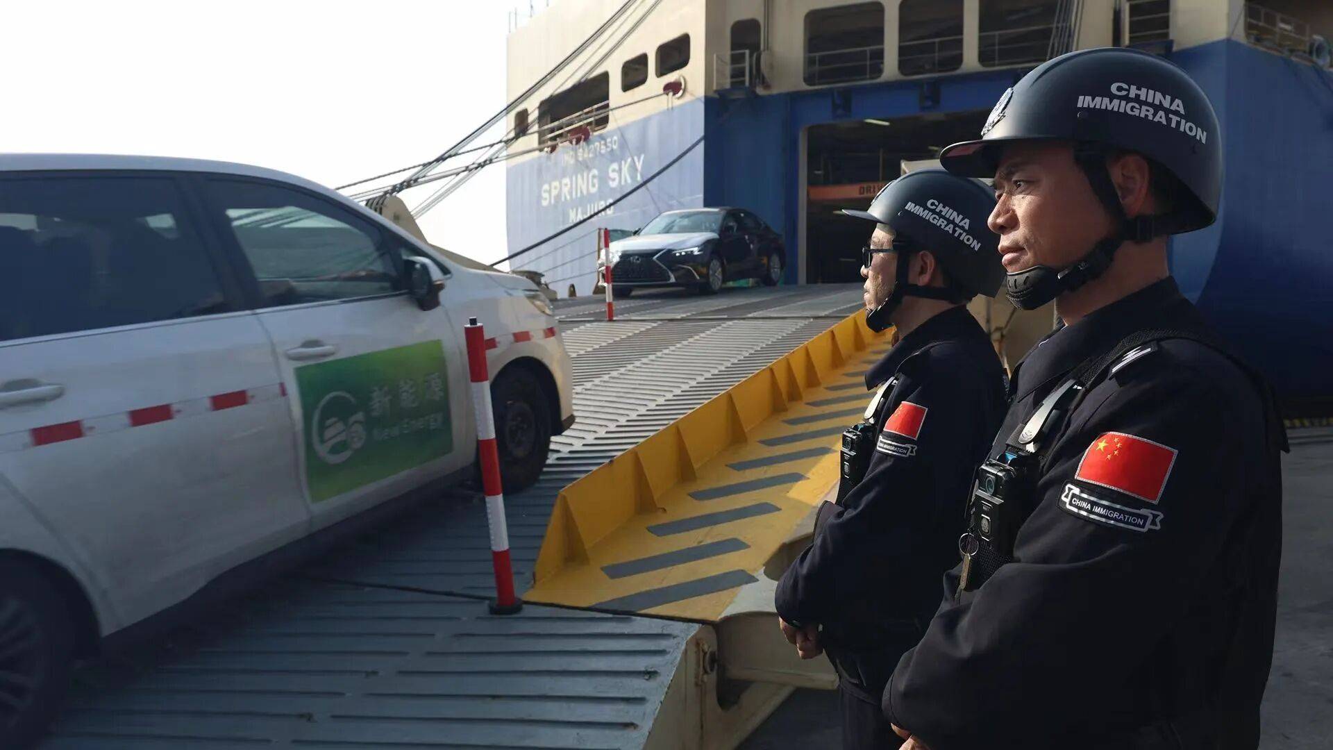 出口反超進口！麻涌新沙港護航“中國智造”汽車出海