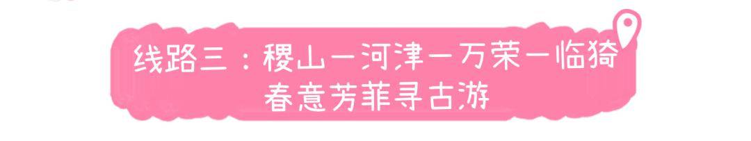 美景+美食！運(yùn)城踏春賞花路線上新！5條供選！