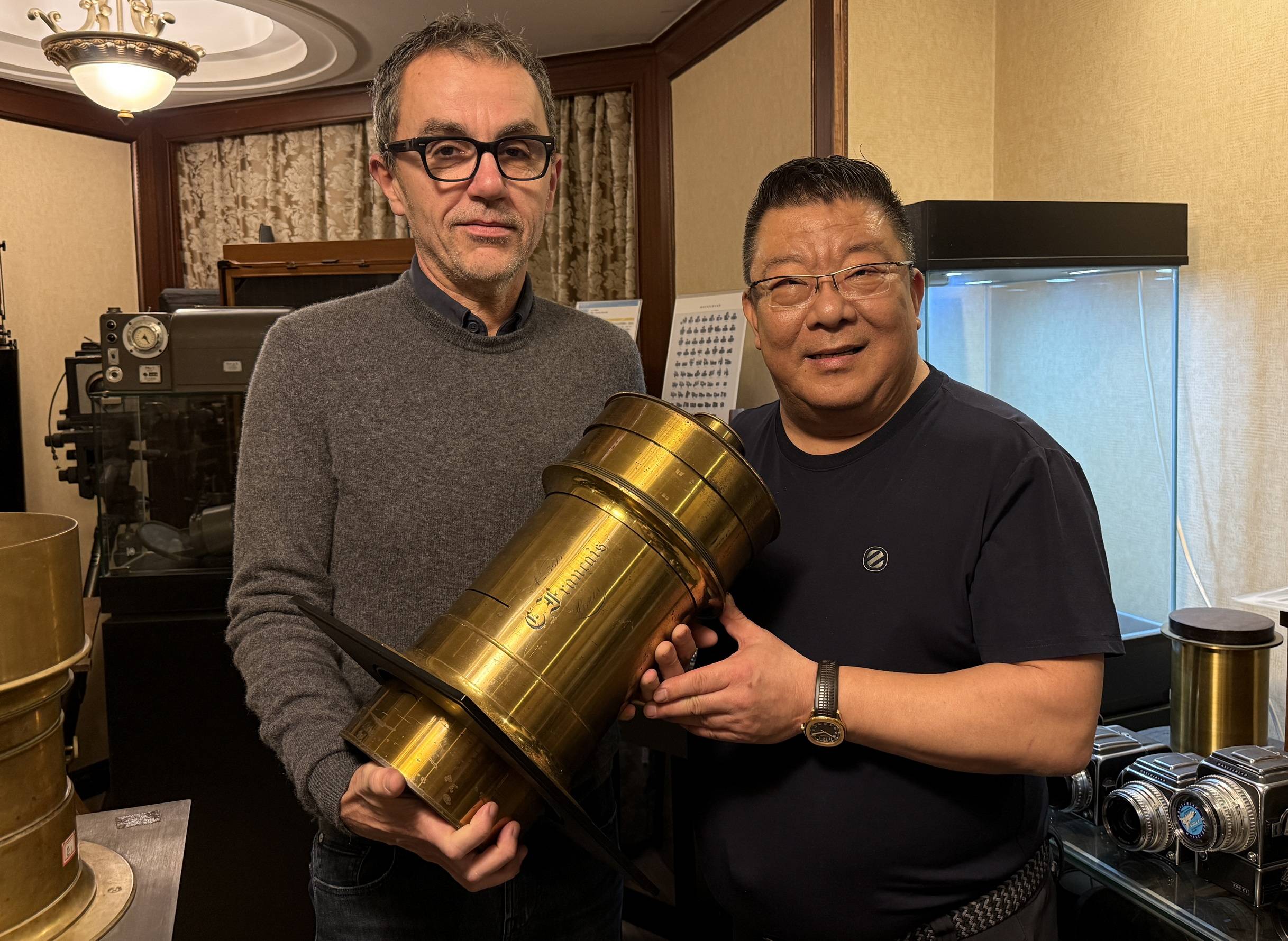 原創(chuàng)法國(guó)收藏家中國(guó)行：北京探訪蔡元相機(jī)收藏館