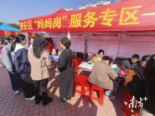 節(jié)后用工求職熱，潮安專場招聘會近500人達成就業(yè)意向