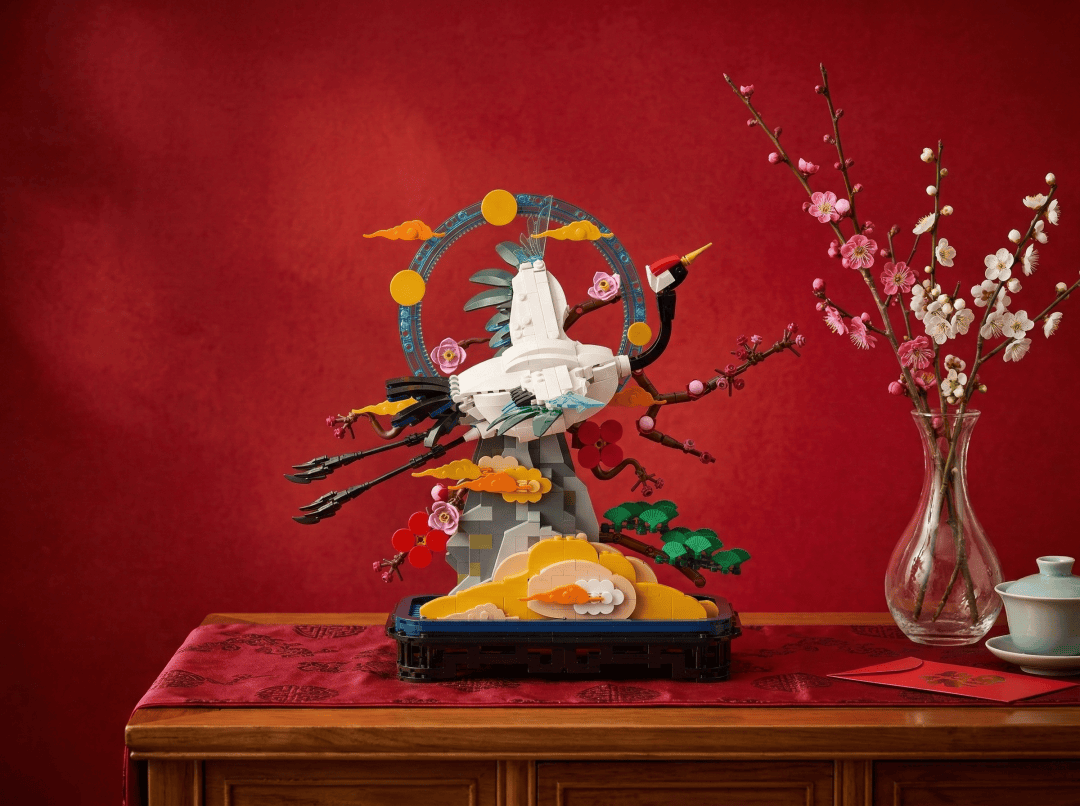 正式官宣｜收藏級國風(fēng)積木《瑞鶴凌云》預(yù)訂開啟