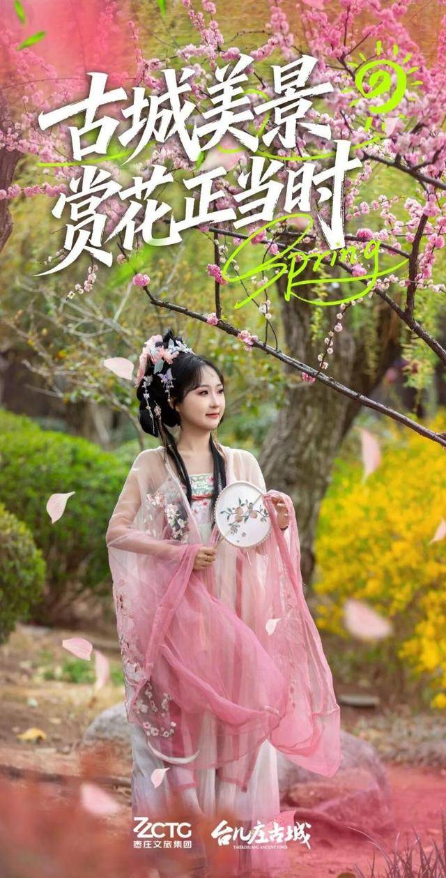 速收藏！棗莊臺(tái)兒莊古城春之花影與夜燈，錯(cuò)過(guò)再等一年喲！