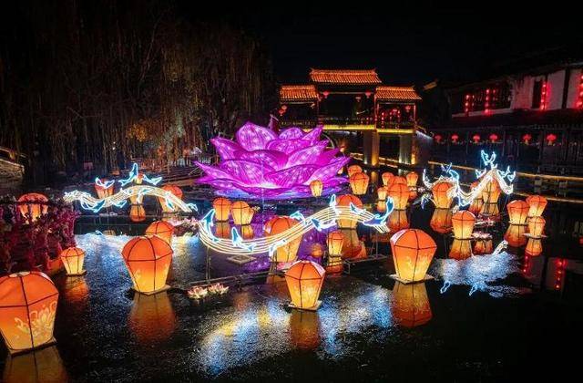 速收藏！棗莊臺(tái)兒莊古城春之花影與夜燈，錯(cuò)過(guò)再等一年喲！