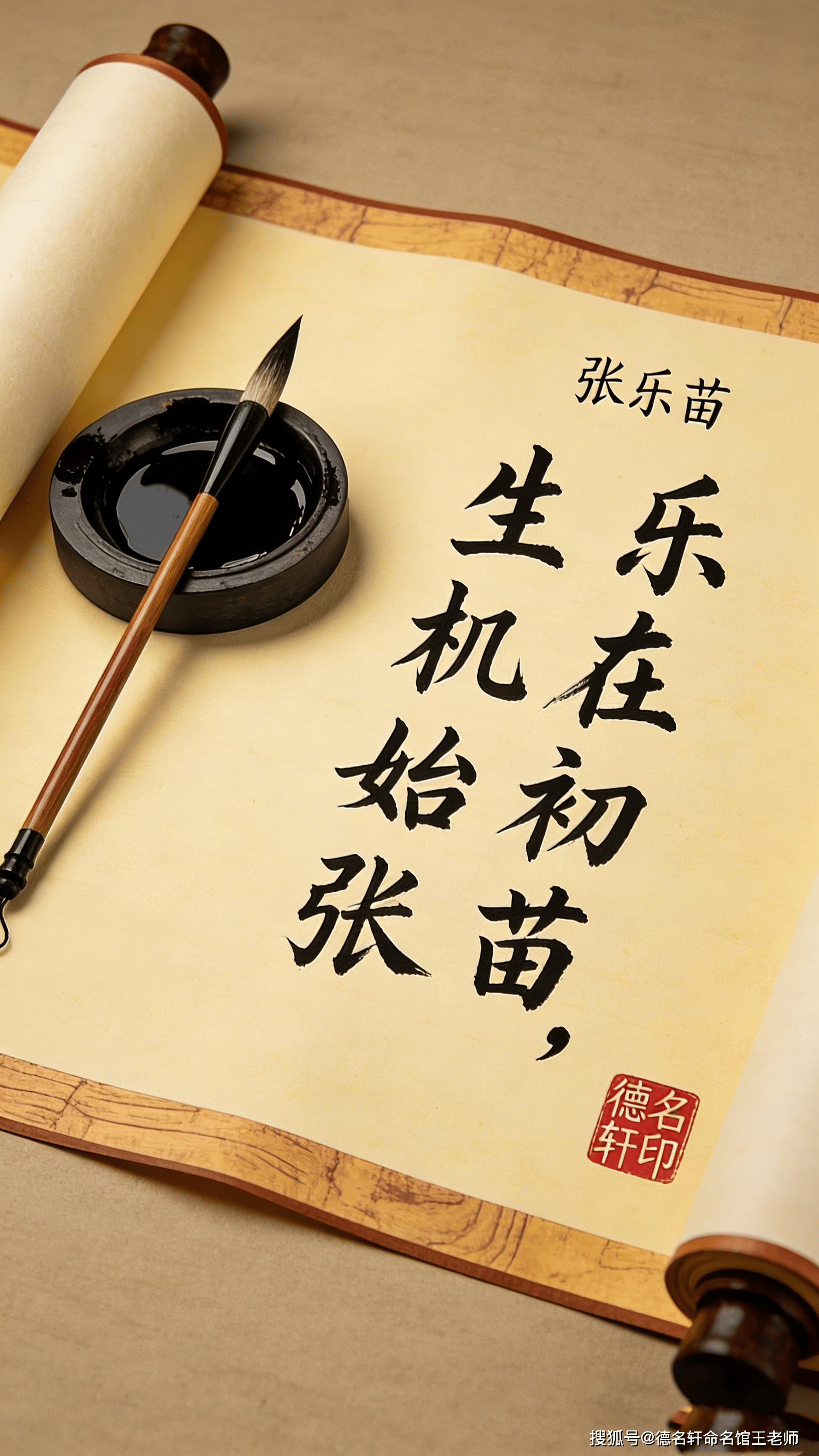 原創(chuàng)寶寶起名案例 張樂苗：樂在初苗，生機(jī)始張 父母都姓張怎么給寶寶起名