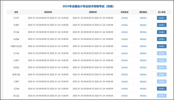 已有19地區(qū)公布2026年中級會計(jì)報(bào)名時(shí)間通知，6月12日起報(bào)名