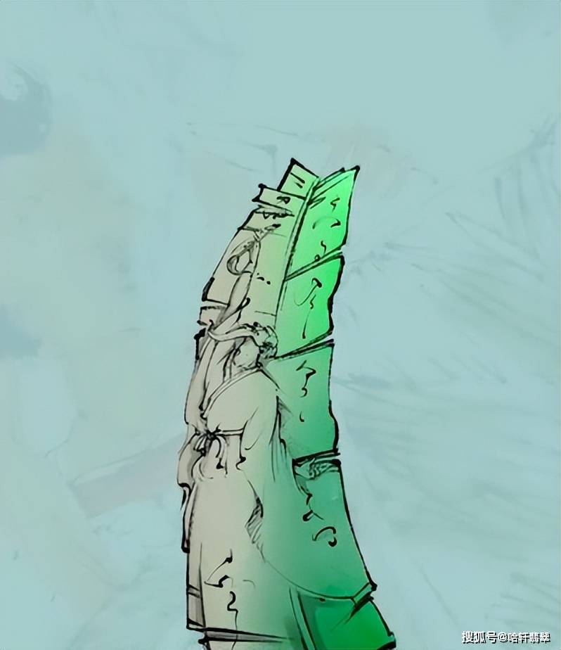 大餅原創(chuàng)翡翠欣賞：書法氣韻，懷素書蕉