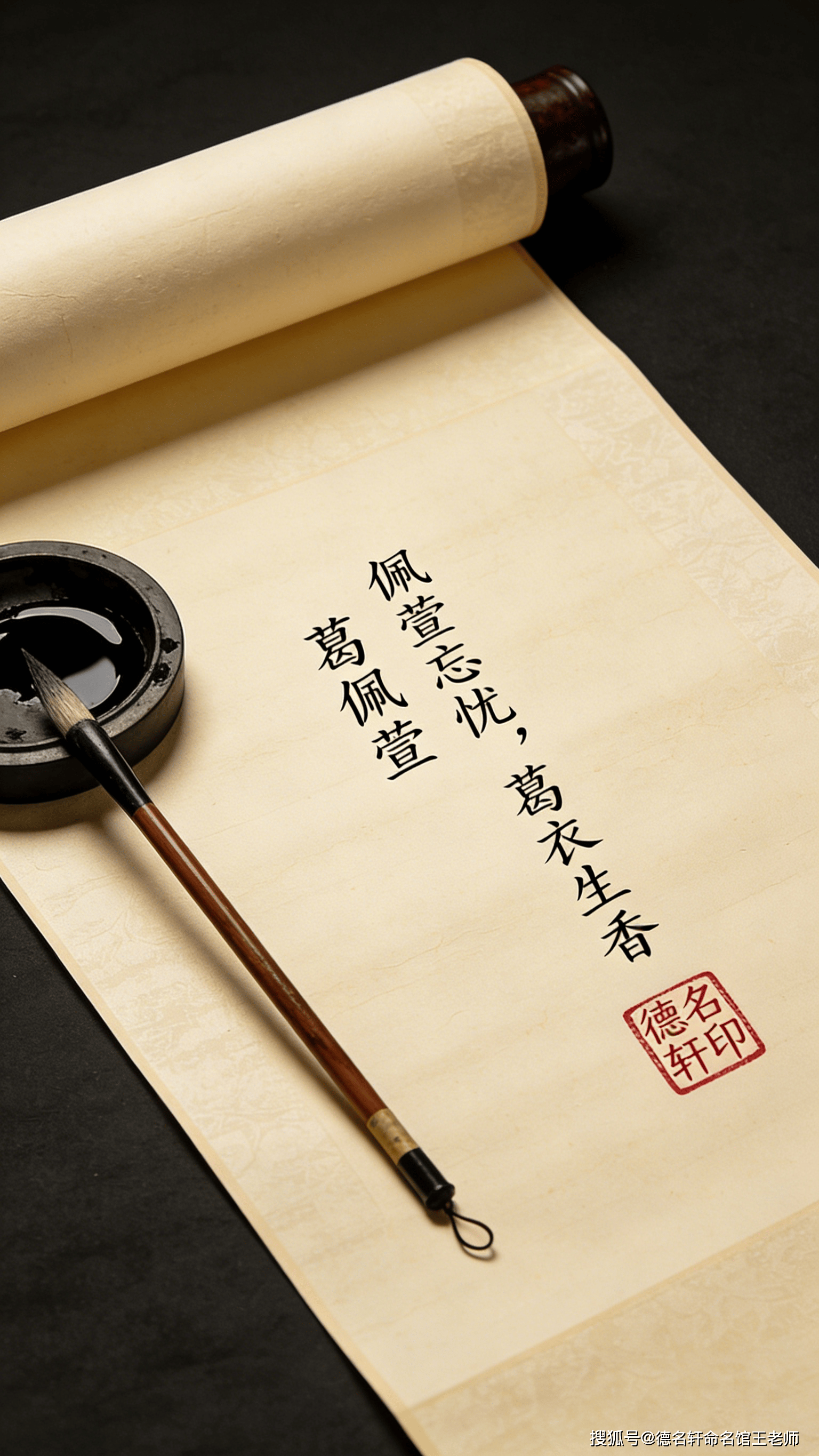 原創(chuàng)寶寶起名案例 葛佩萱：佩萱忘憂，葛衣生香